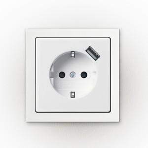 Konnektorba épített USB tötlő